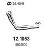 FIAT 5939600 Exhaust Pipe